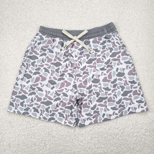 Adult man camo Print short swim
