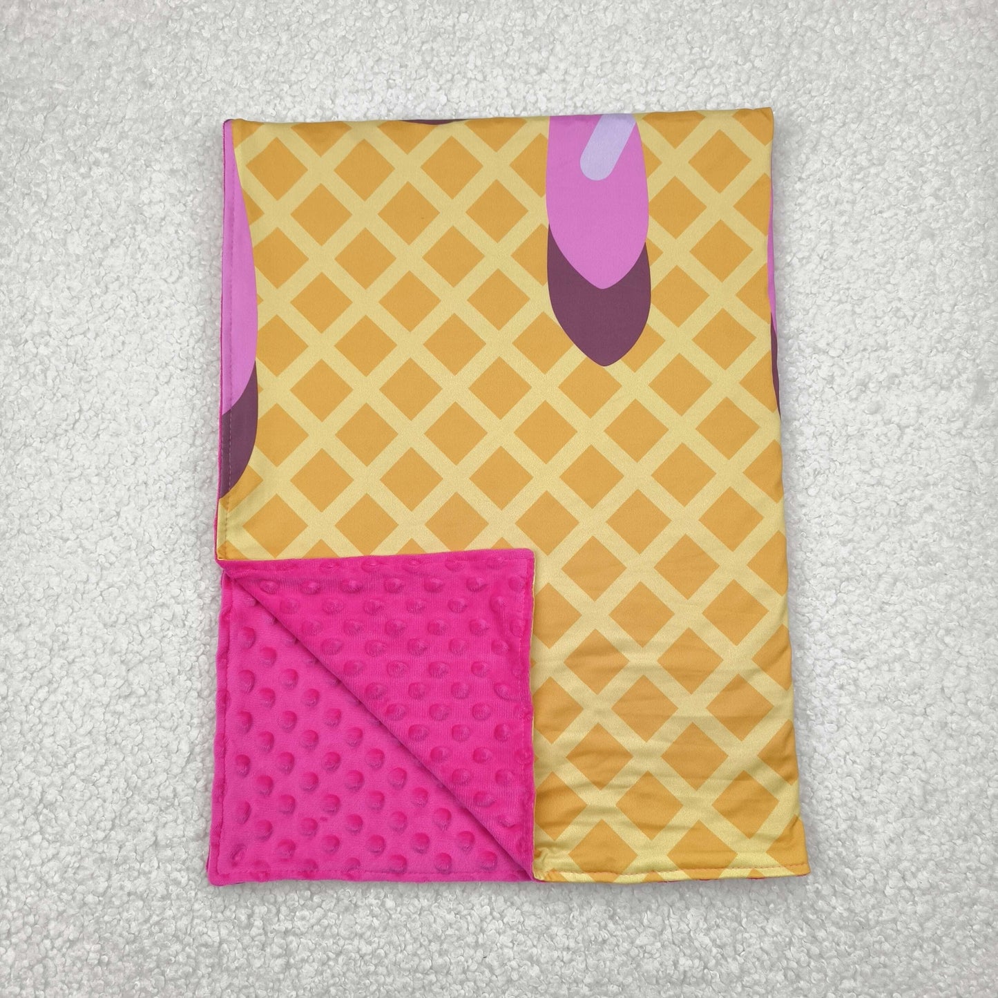 Pink ice scream Print Kids's Blanket