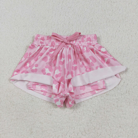 pink leopard  shorts SS0587