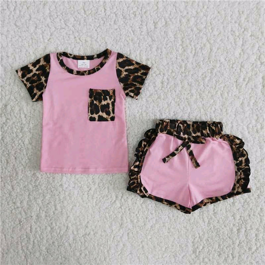 pink Leopard summer set