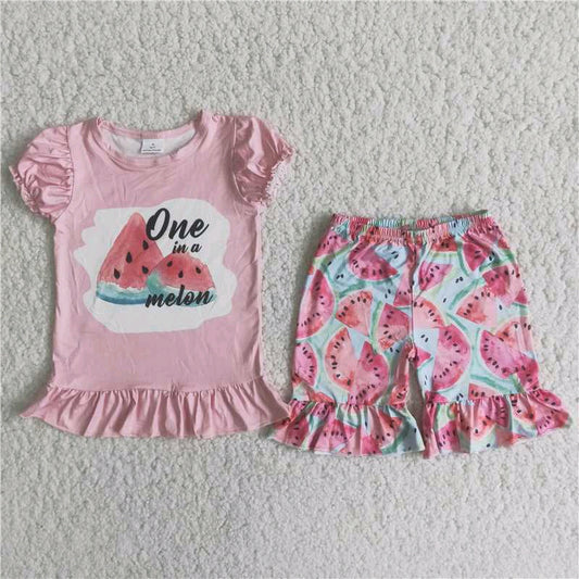 pink watermelon summer set