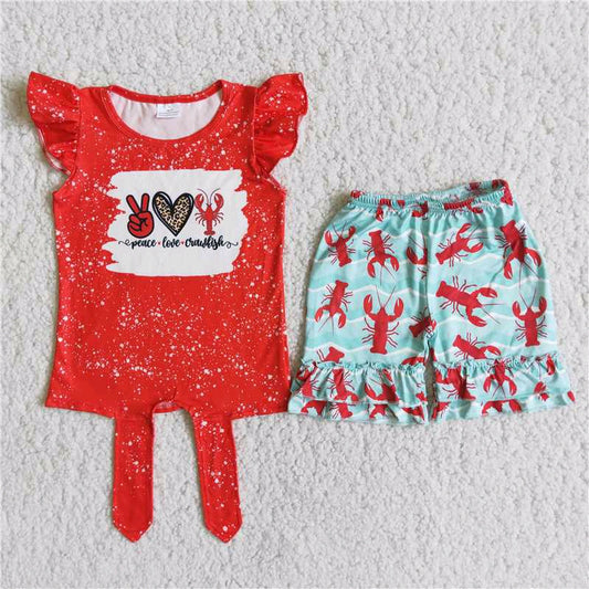 lobster red summer set