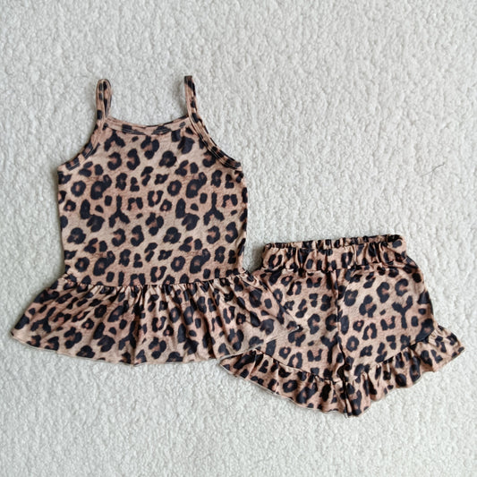 Leopard Boutique summer  set