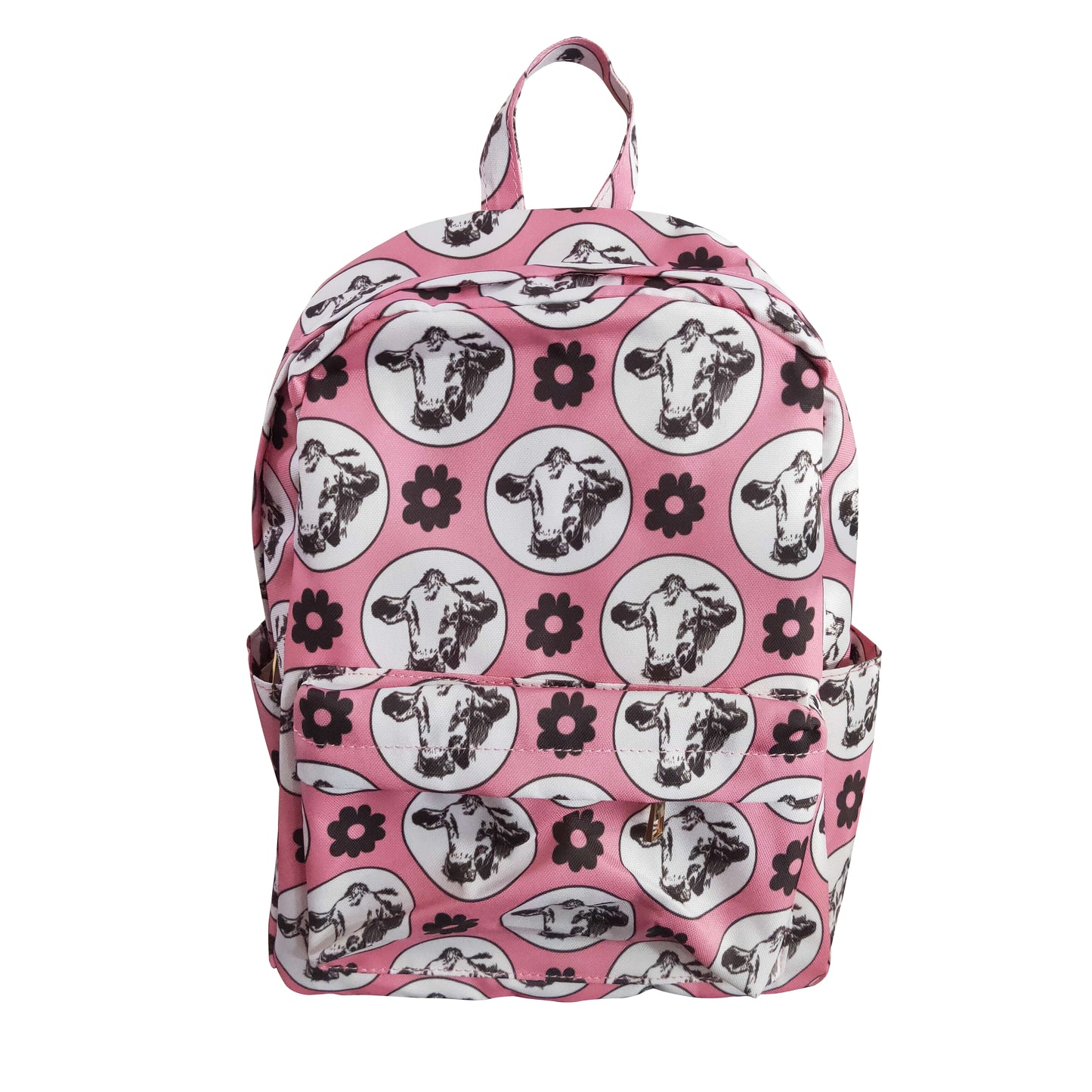 Pink Cow Print BACKPACK