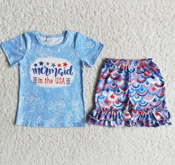 Mermaid Girls summer set