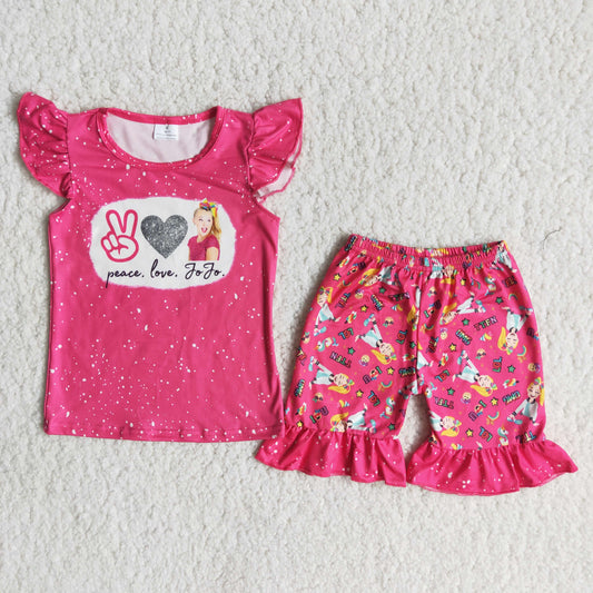 pink jojo Boutique summer  set