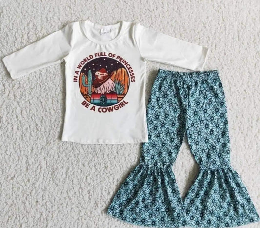 Cowgirls beautiful girl suit