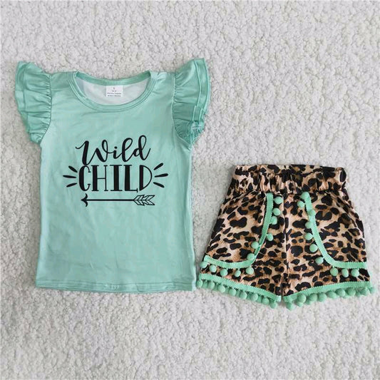 Leopard summer  set