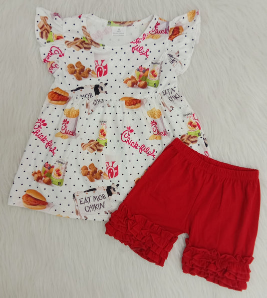 summer Hamburger Boutique set