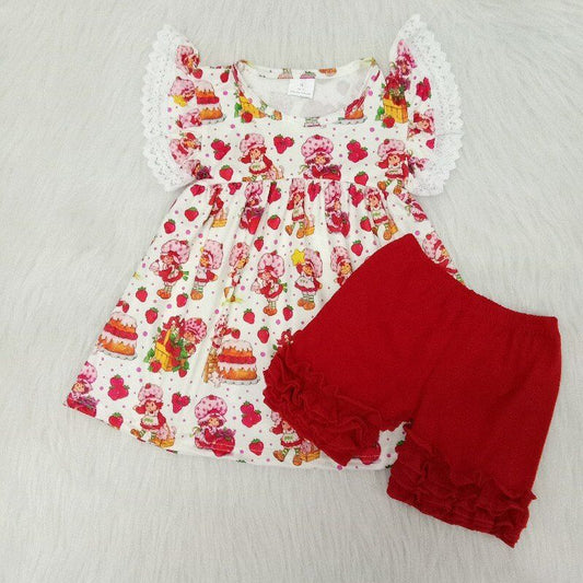 summer Strawberry Boutique set