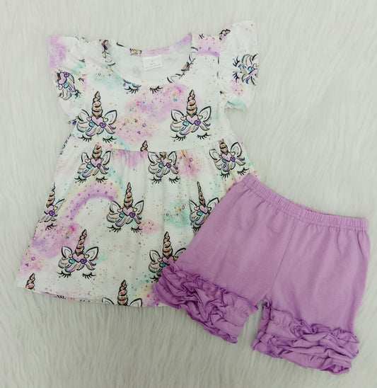 summer  Purple Boutique set