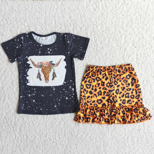 cow  Leopard summer set