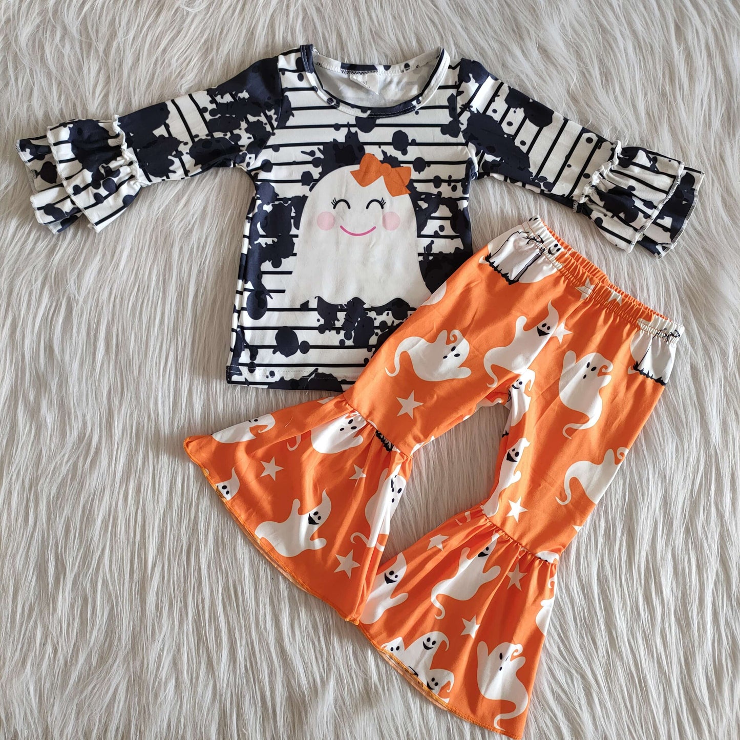 new design Halloween Boutique girl suit