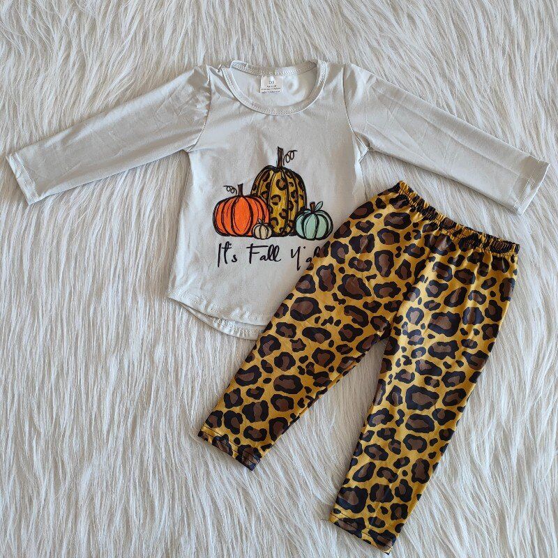 Halloween Boutique Leopard pumpkin outfits