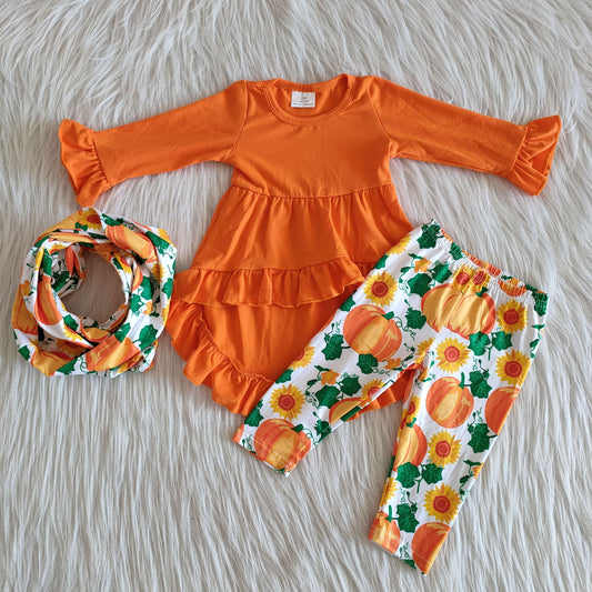 Halloween Boutique Orange pumpkin outfits