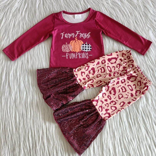 Halloween Boutique  Rose red girls set