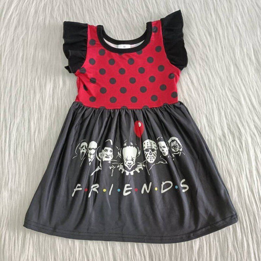 Halloween samll skirt Boutique girls