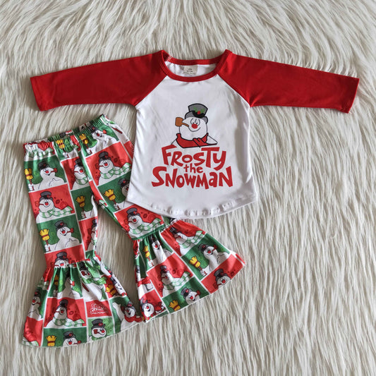 Christmas snowman  girls  set