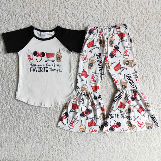 Black mickey mouse Boutique girl outfits