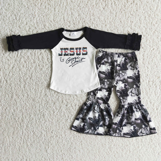 black fall outfits jesus girls set