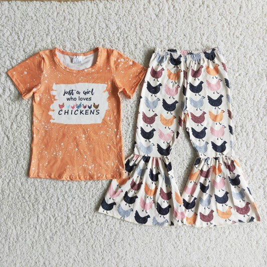 Chicken  Boutique girl outfits