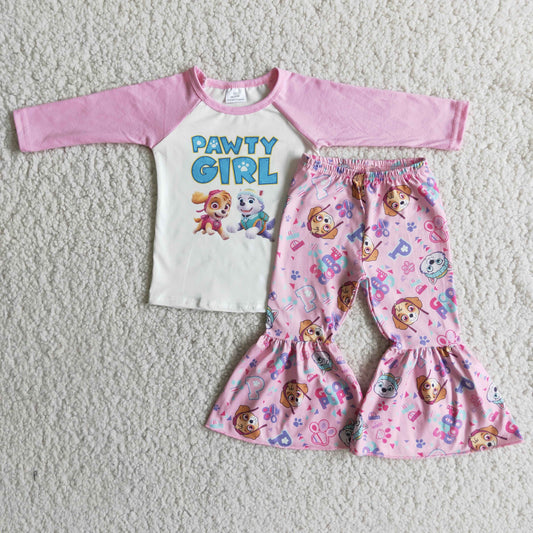 pink dog Boutique girl outfits