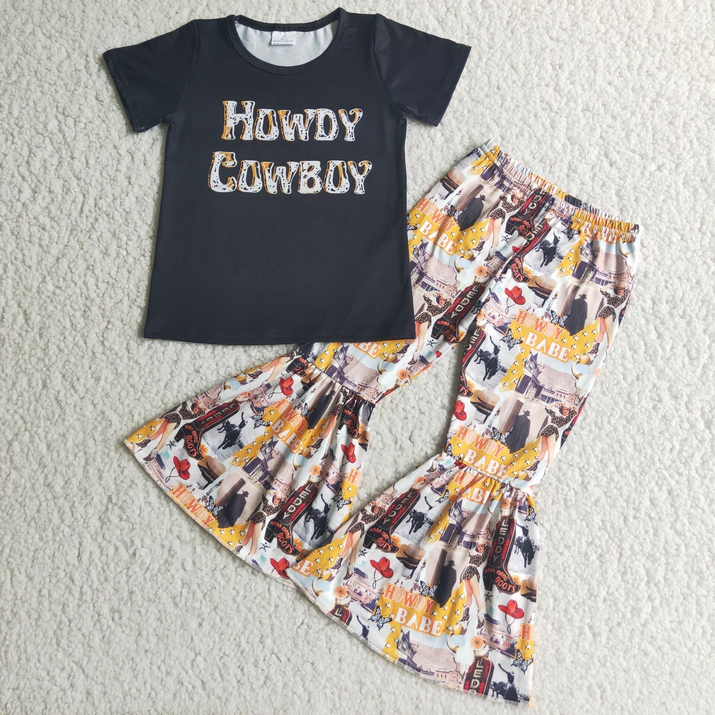 Howdy Cowboy Girls Outfits