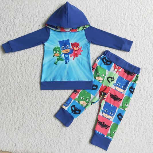 Blue Jogger Outfit