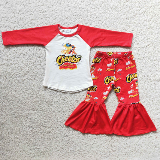 red Cartoon Boutique girl outfits