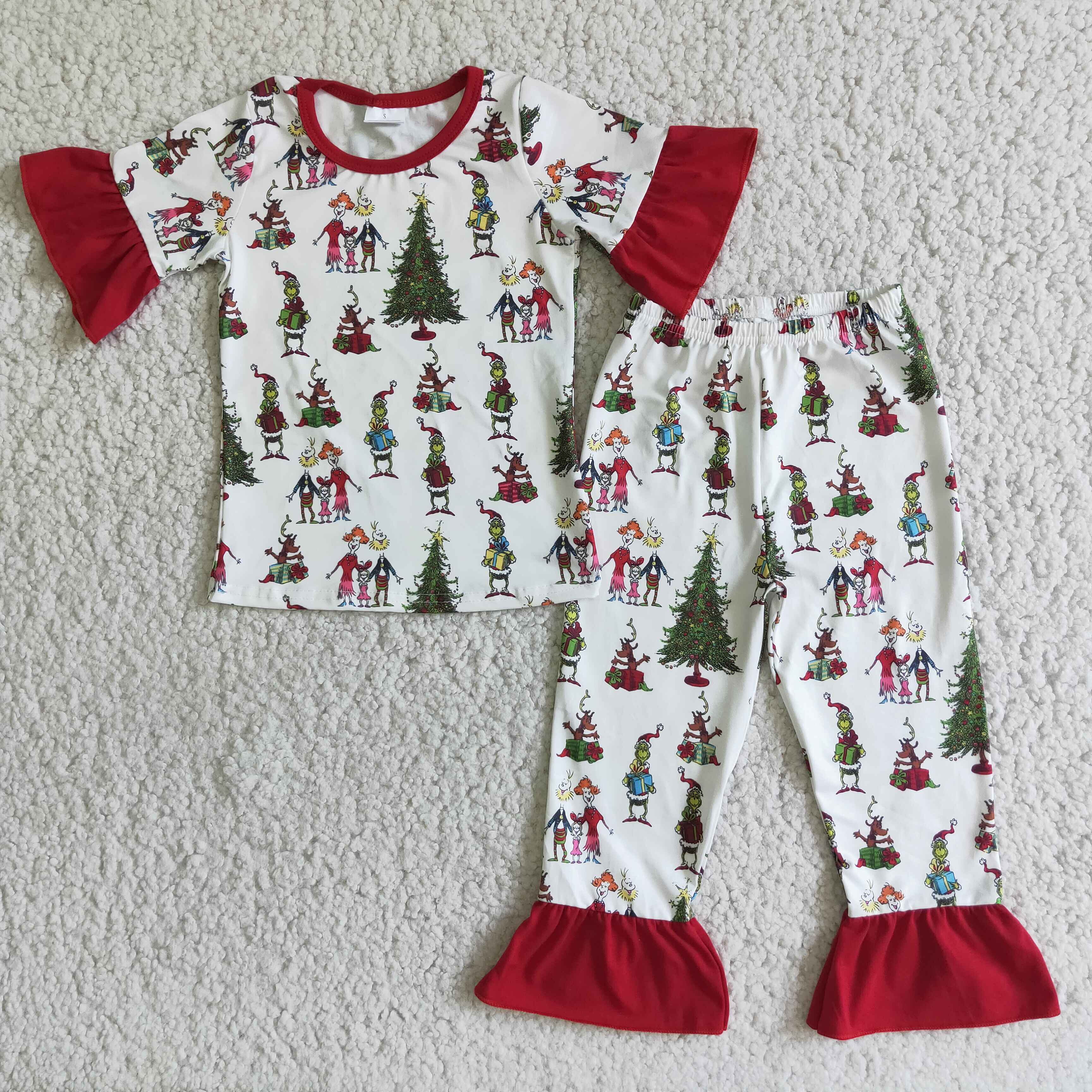 Christmas girl pajamas – SUTUTU03