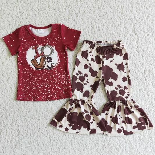 cow  Boutique girl outfits