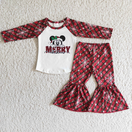 Red christmas girl suit