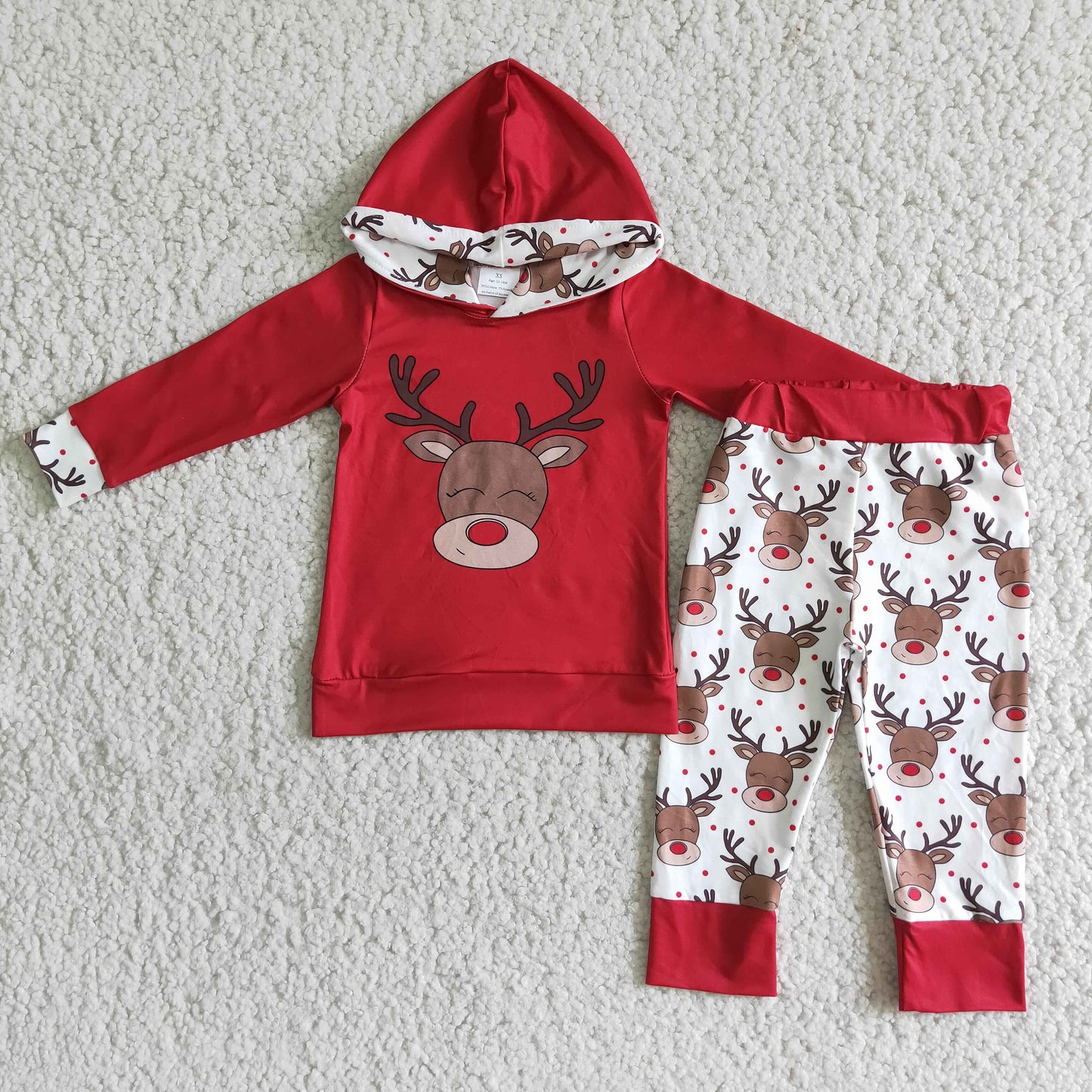 Christmas elk Jogger Outfit