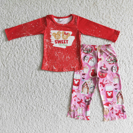 Christmas ginger girl suit