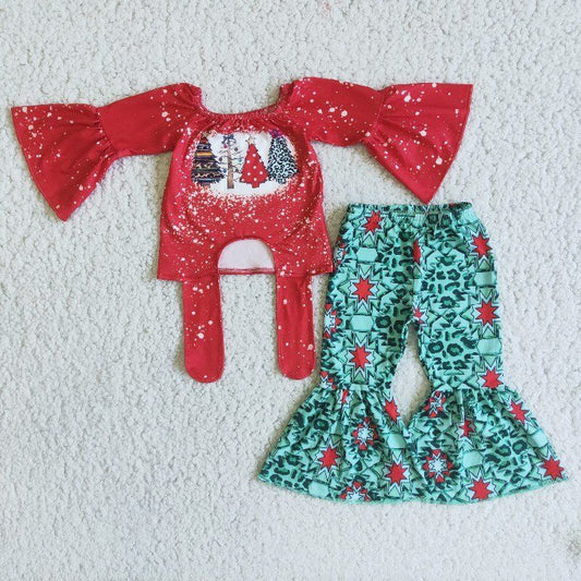 green tree  christmas outfits
