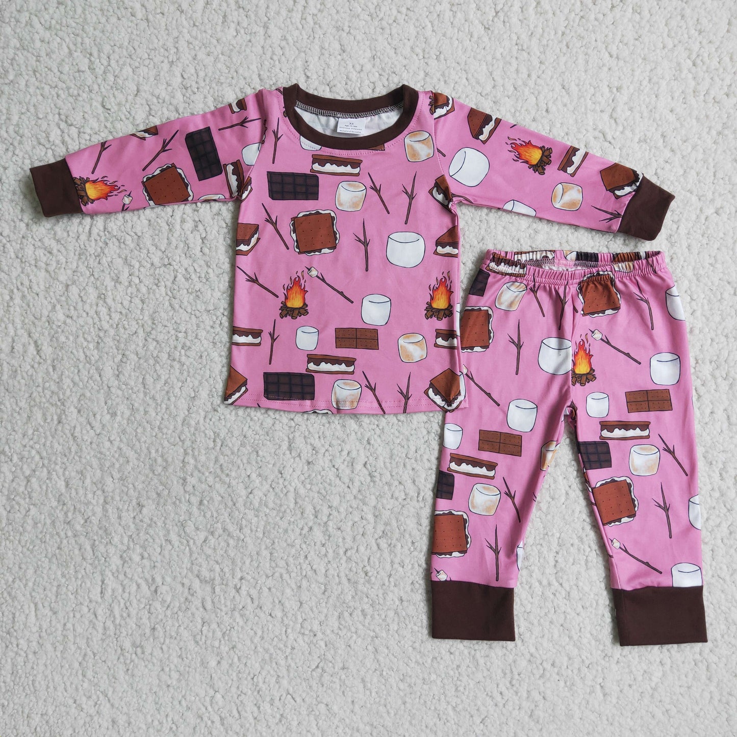 Pink Matches Girls Pajamas