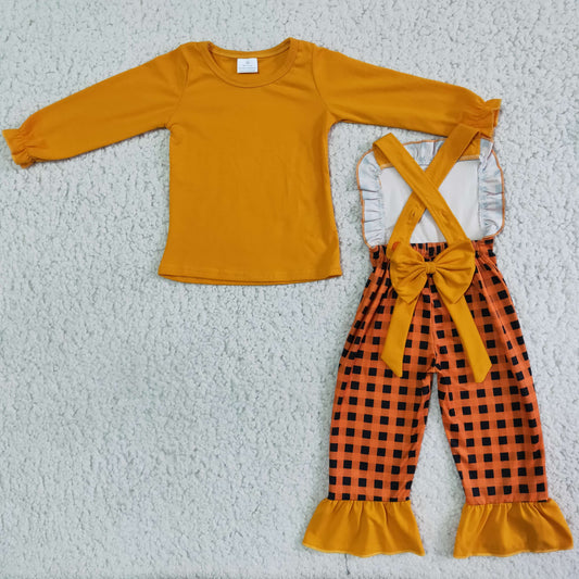 Thanksgiving kidsChicken overall outfits