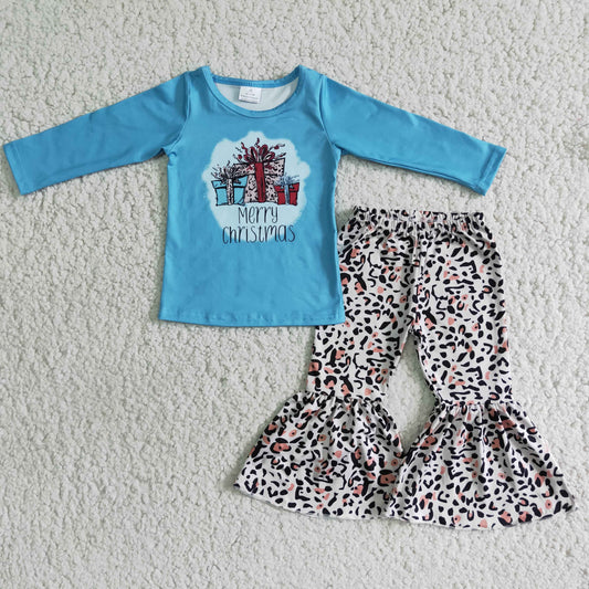 fall outfits merry christmasBlue set