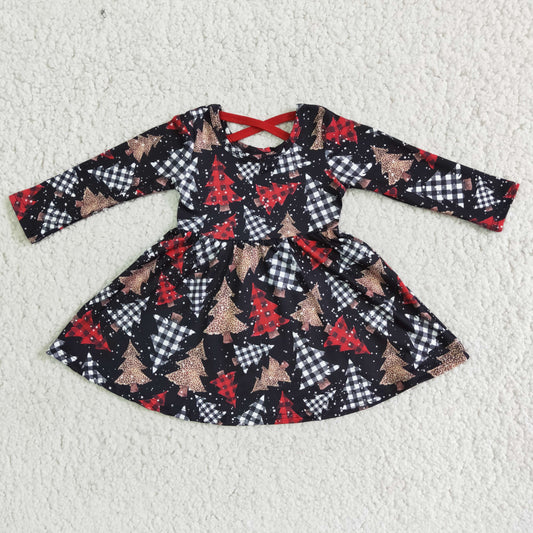 big skirt Christmas tree dress