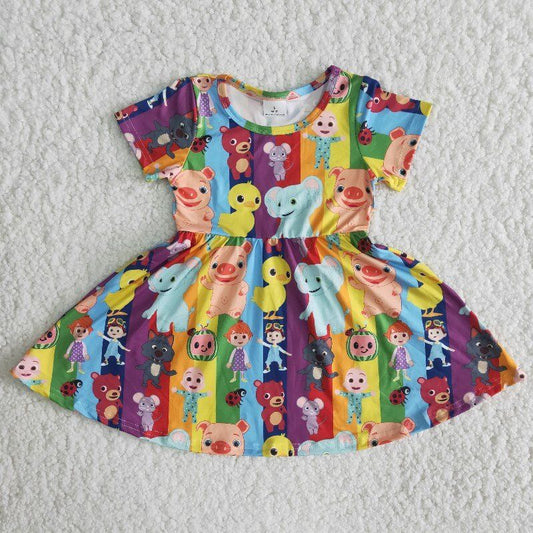 Cartoon  girls dress