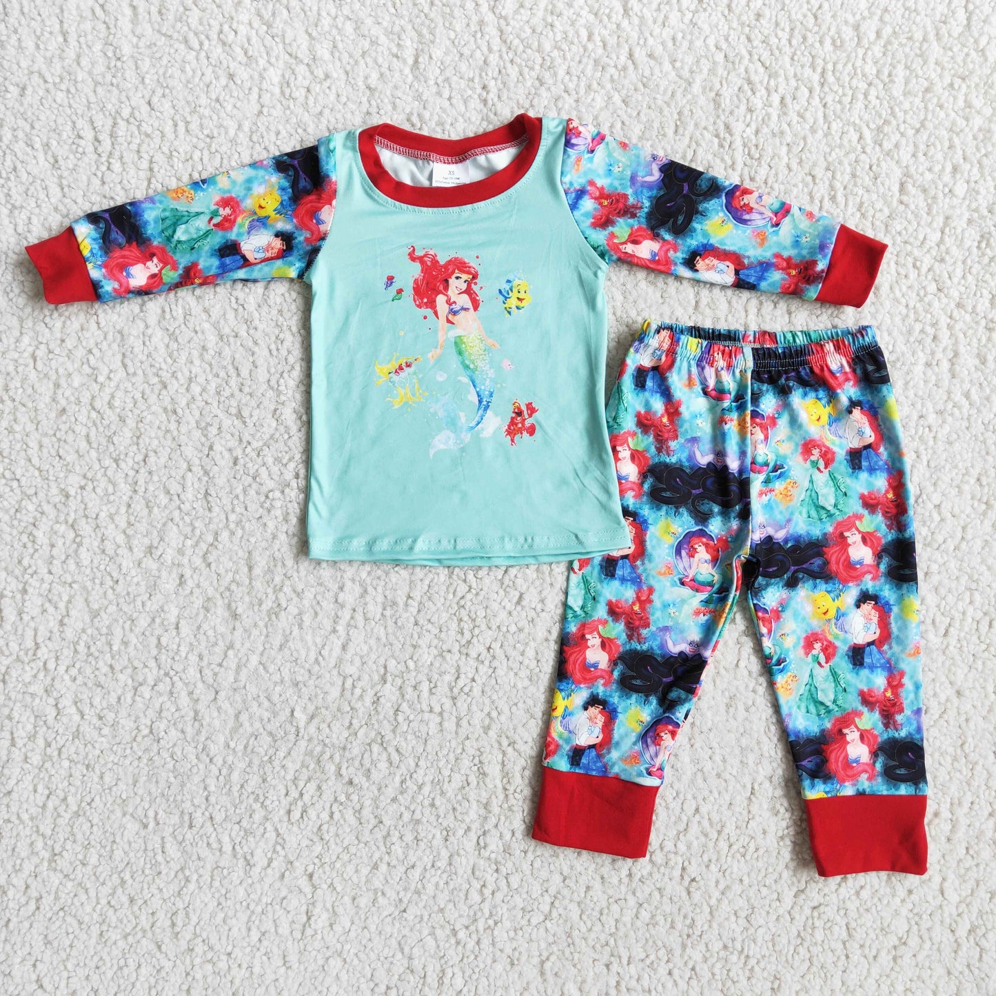 Mermaid girls Boutique Pajamas