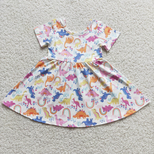 dinosaur girls big skirt