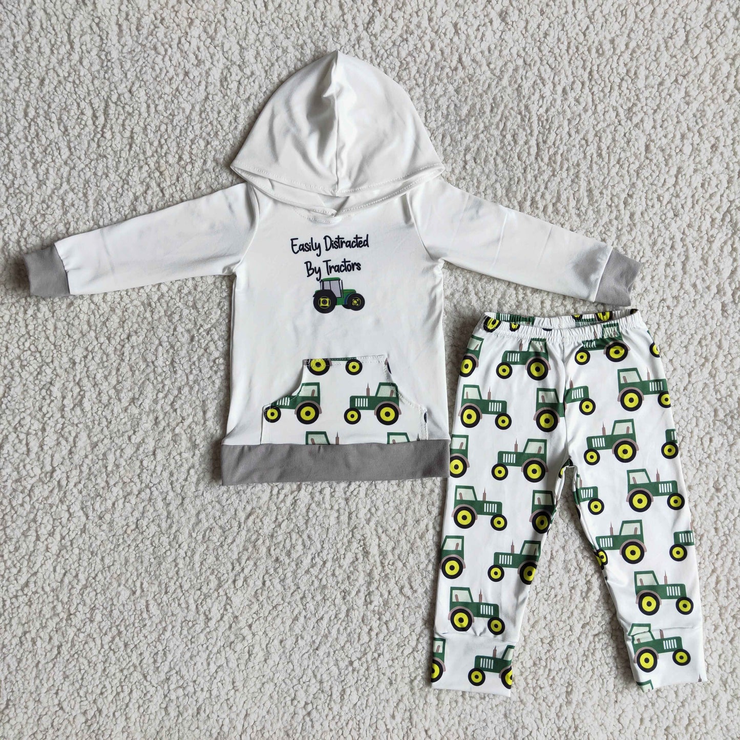 Green Car Jogger Outfit