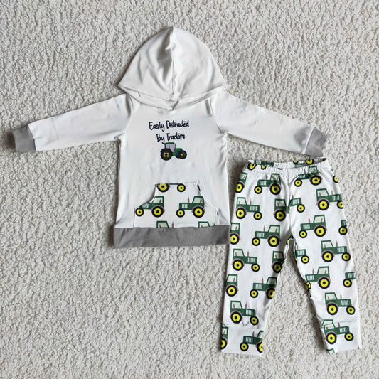 Green Car Jogger Outfit