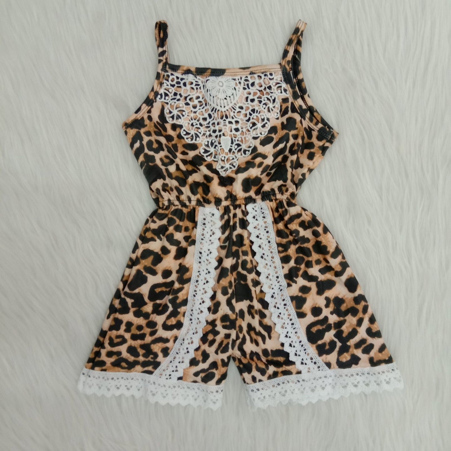 Lace Leopard Jumpsuit