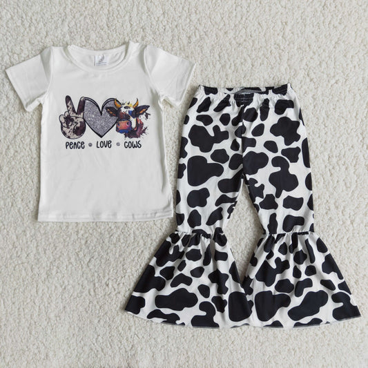 peace love cows girl outfits