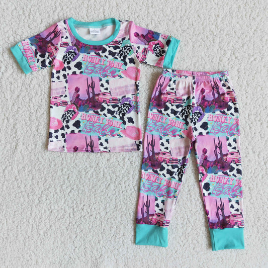 cow kids pajamas