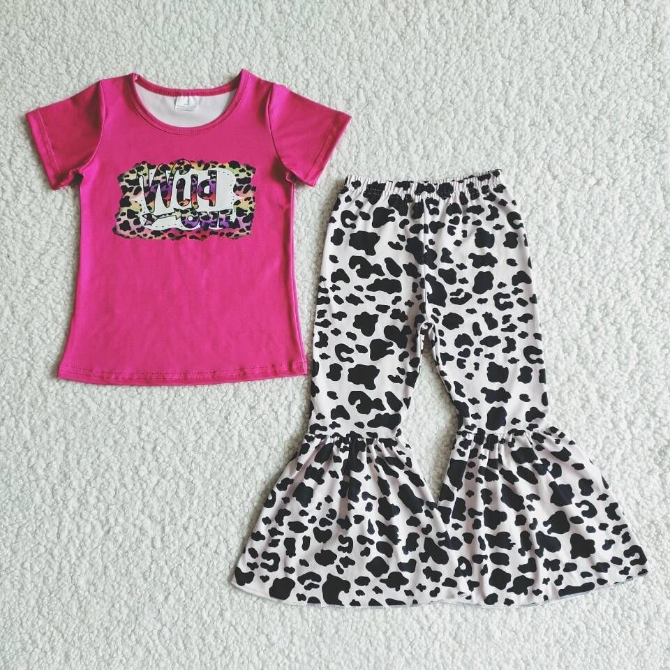 flowers wild Boutique girl outfits