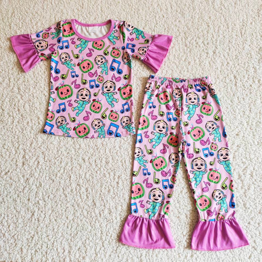 cartoon girls pajamas