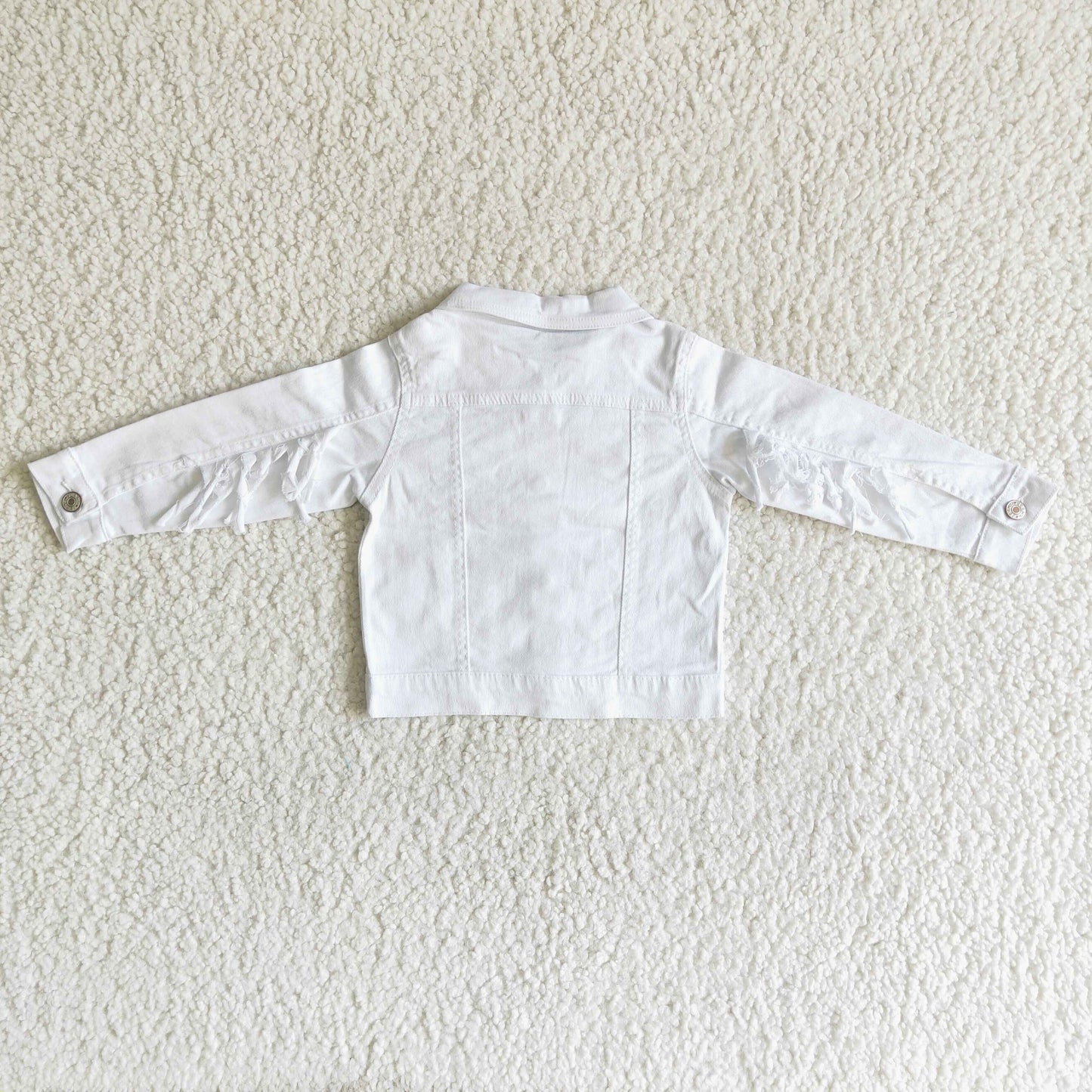 White denim jacket